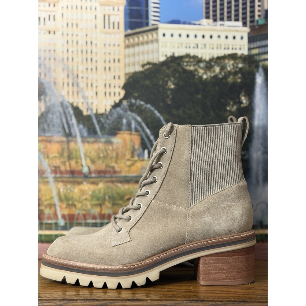 BERNARDO Women's Boots Selena Water Resistant  Combat Boot--Size 8.5